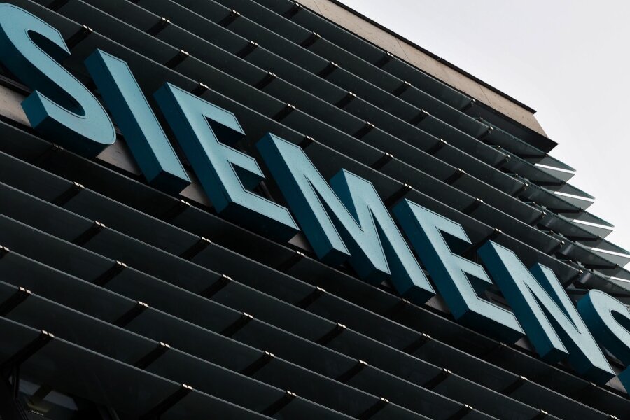 Stagnierendes Geschäft bei Siemens - Siemens verzeichnet beim Gewinn ein Minus von 38 Prozent.