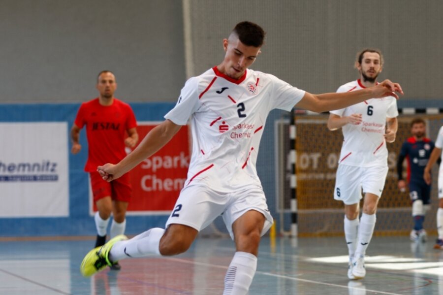Luis Drees von HOT 05 Futsal steht vor dem Sprung in die Nationalmannschaft. 