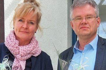 Kathrin Fuchs und Steffen Kindt sind die alte und neue Spitze. 