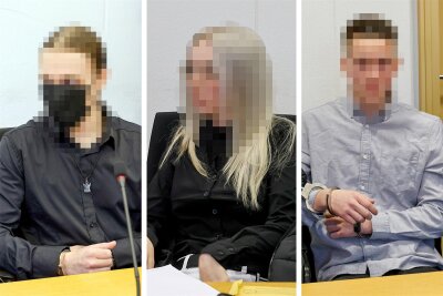 Steinewerfer von A 72: Ein Urteil ist rechtskräftig - Das Trio musste sich wegen versuchten Mordes vor dem Landgericht Chemnitz verantworten.