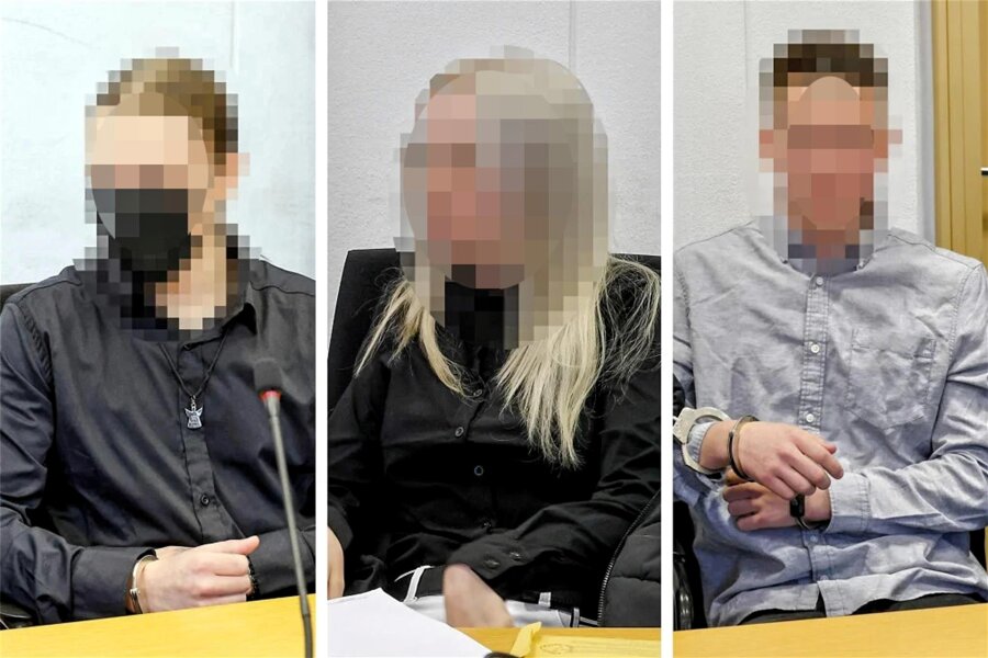 Steinewerfer von der A 72 bei Penig: Mehrjährige Strafen für die Angeklagten - Am Landgericht Chemnitz ist das Steinewerfer-Trio der A 72 nun verurteilt worden.