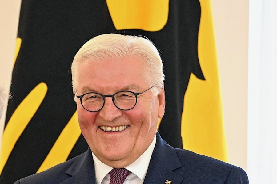Steinmeier-Besuch in Freiberg: Russland soll kein Thema sein - Bundespräsident Frank-Walter Steinmeier. 