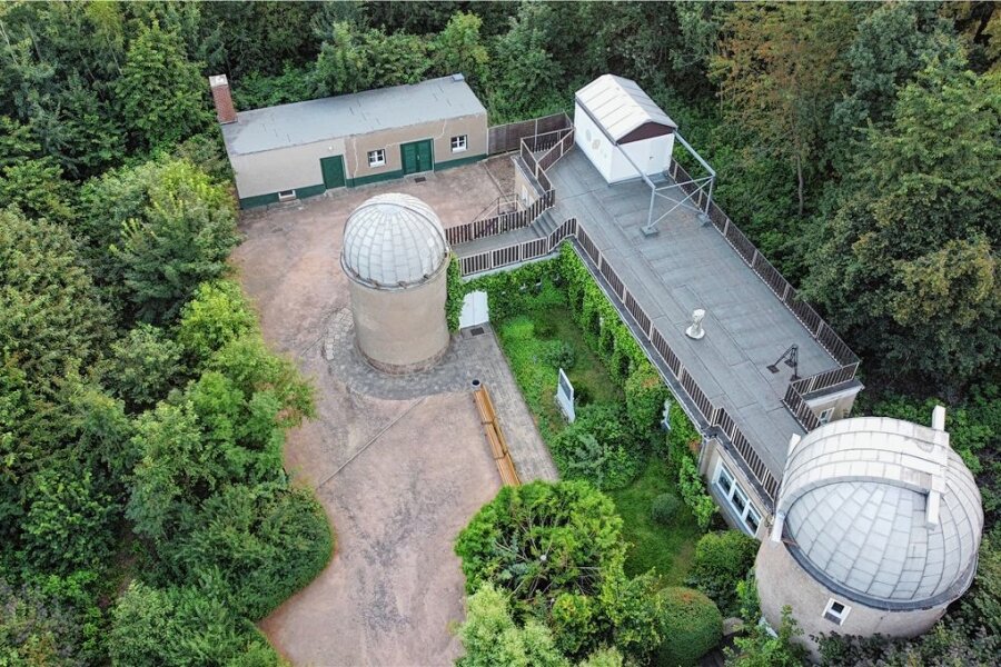 Sternwarte Hartha thematisiert Jahreszeiten und Vermessung des Alls - Die Sternwarte Hartha verfügt über zwei Beobachtungsstationen unter Kuppeln und ein Spiegelteleskop. 