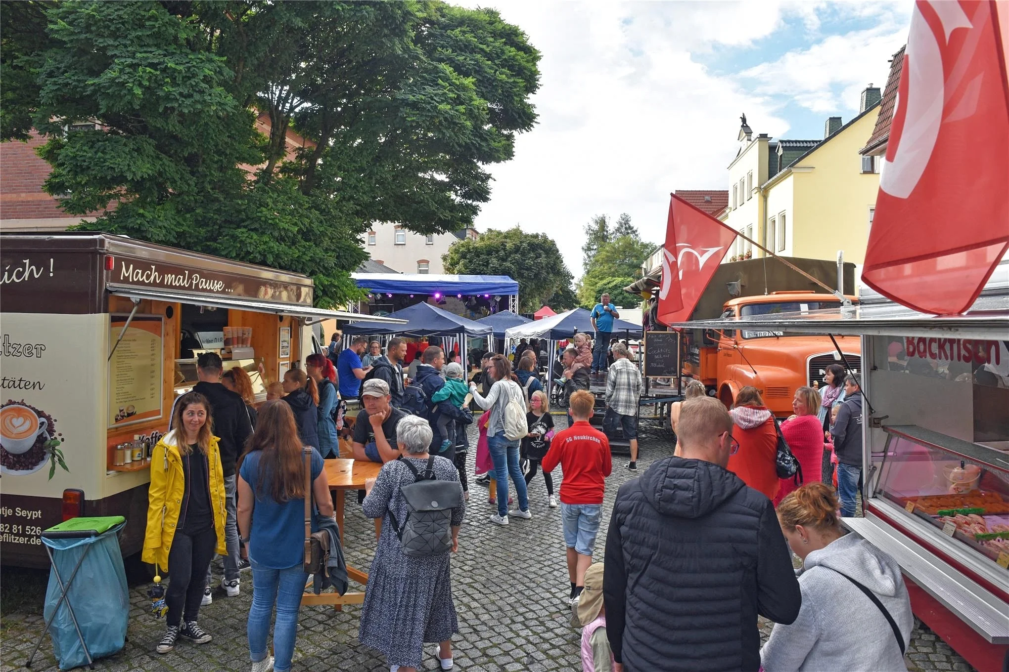 Straßenfest in Flöha geht diesmal in die Verlängerung