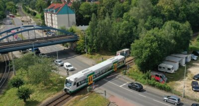 Strecke für Vogtlandbahn wird ab 2022 sicherer - Die eingleisige Strecke der Vogtlandbahn zwischen Zwickauer Stadthalle und Hauptbahnhof bekommt ein neues Zugsicherungssystem. 