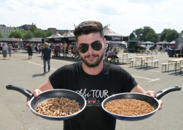 Streed Food Festival Zwickau: Würmer, Strietzel, Burger - 