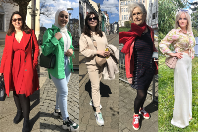 Streetstyle Vogtland: So frisch sind Frühlingsoutfits in Plauen - Isabel Appel, Sema Takwa, Olga Tatevosova, Uta Lutz und Evelyn Reißmann