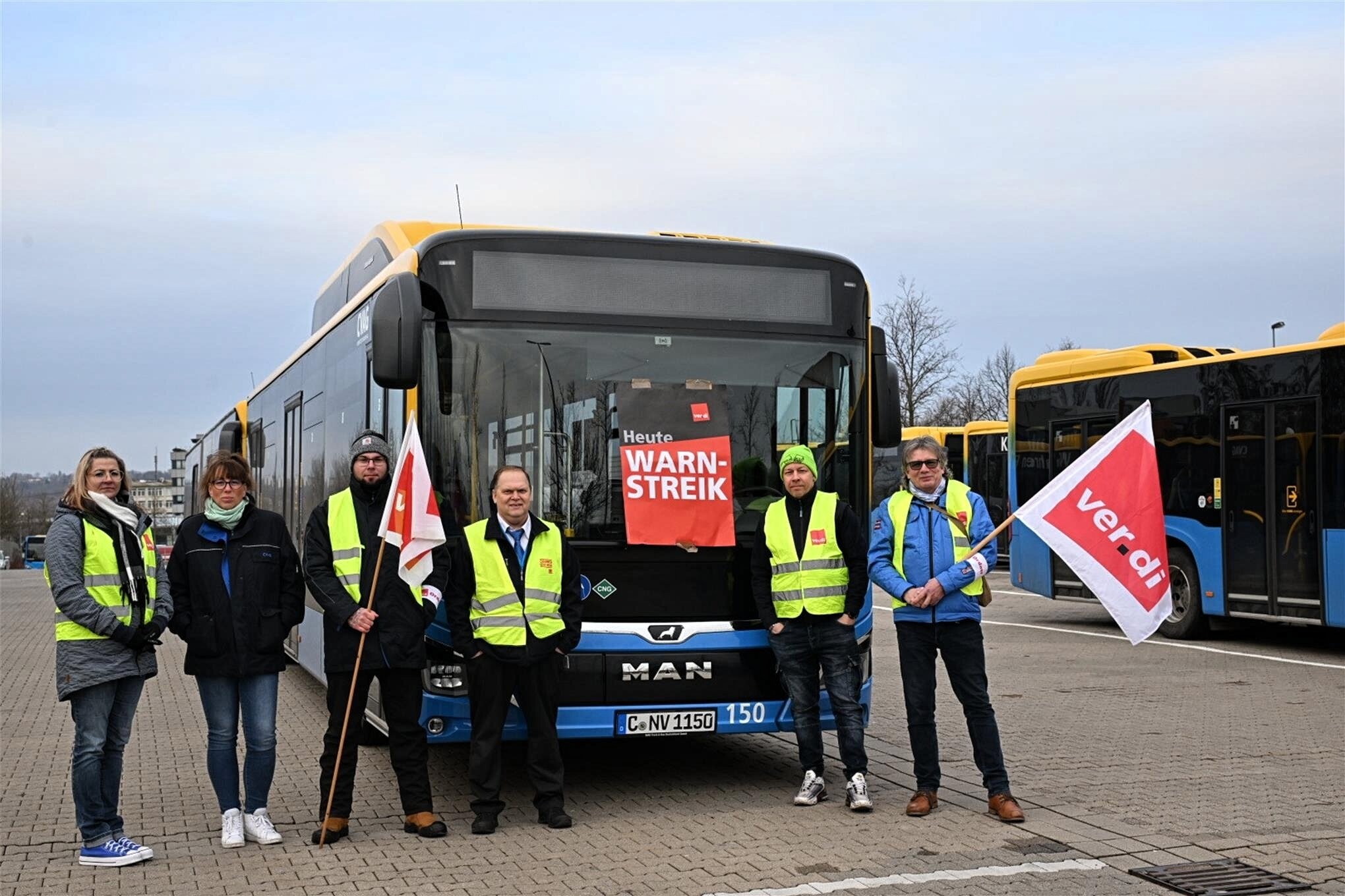 Streik im Chemnitzer Stadtverkehr Welche Linien trotzdem fahren