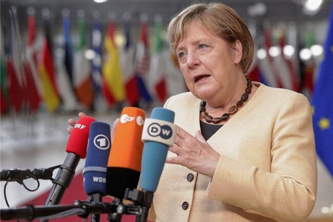 Versucht bei ihrem wohl letzten EU-Gipfel als Bundeskanzlerin zu schlichten: Angela Merkel. 