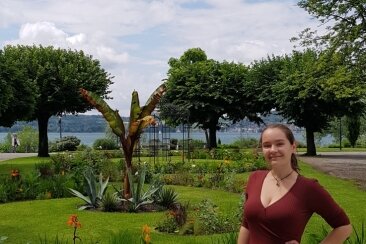 Studentin aus Limbach überzeugt Jury mit Blumen und Gräsern - Tabea Müllers ausgezeichnetes Wettbewerbsprojekt ist auf Landesgartenschau in Überlingen am Bodensee zu sehen. 