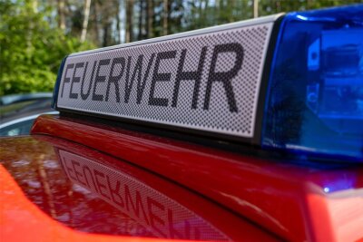 Sturm-Nacht: 19 Einsätze in Mittelsachsen - 19 Mal sind Kameraden der Feuerwehr in der Sturmnacht von Montag zu Dienstag in Mittelsachsen ausgerückt.