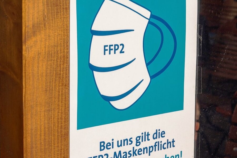 Super-Wahljahr in Westsachsen wird in Remse eröffnet - Sie gilt am Sonntag in den Wahllokalen: Die FFP2-Maskenpflicht. 