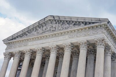 Supreme Court: Wende bei Kapitol-Sturm-Verurteilungen? - Der Supreme Court in Washington - das Oberste Gerichte der USA.