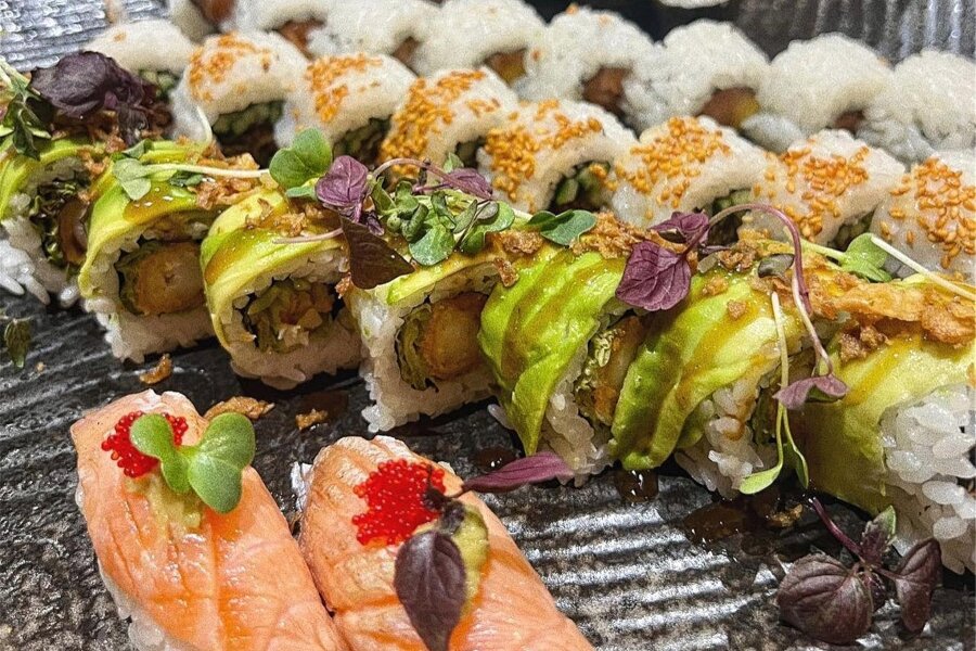 Sushi in der Matsch: Plauener Gastronomen bieten zur vogtländischen Küche nun auch noch Japanisch an - Sushi ist auch im Vogtland beliebt.