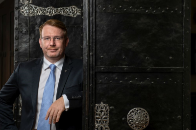 Sven Krüger vor erneuter Verpflichtung als Oberbürgermeister von Freiberg - 