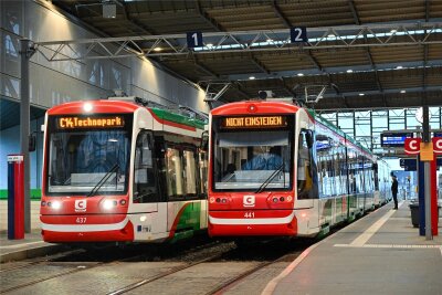 Tag-der-Sachsen-Express: Citybahn richtet Sonderlinie von Chemnitz nach Aue ein - Die Citybahn fährt von Freitag bis Sonntag ab Chemnitz Hauptbahnhof nach Aue.