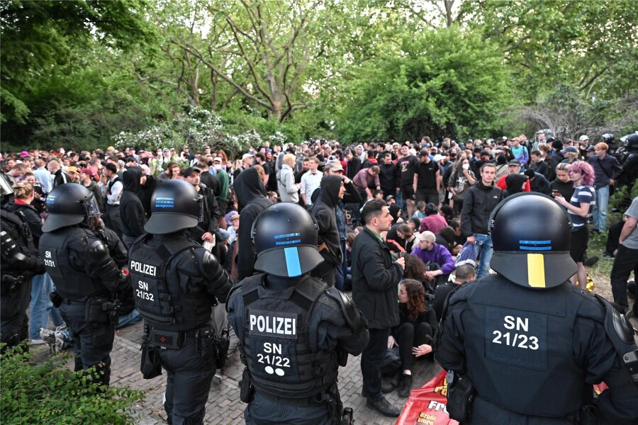 „Tag X“-Demo in Leipzig: Veröffentlichte Polizeiakten werfen Fragen auf - Zum Vorgehen der Polizei bei der sogenannten „Tag X“-Demonstration in Leipzig sind neue Unterlagen aufgetaucht.