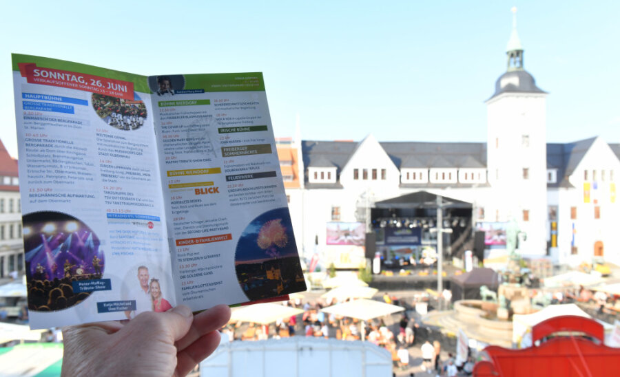 Tagebuch vom Sonntag auf dem Bergstadtfest: Besucherrekord geknackt 
