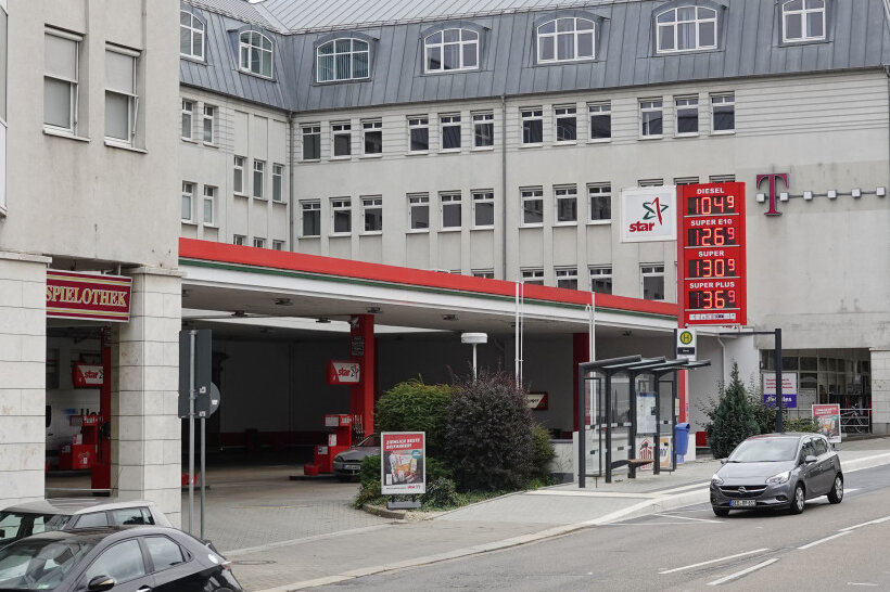Tankstellenüberfall in Chemnitz - 