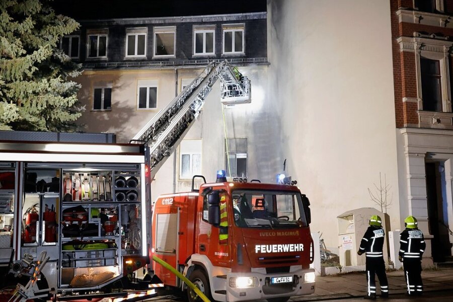 Bei dem Brand in der Nacht auf den 16. Januar wurde mehrere Etagen des als Moschee genutzten Gebäudes in Mitleidenschaft gezogen. 