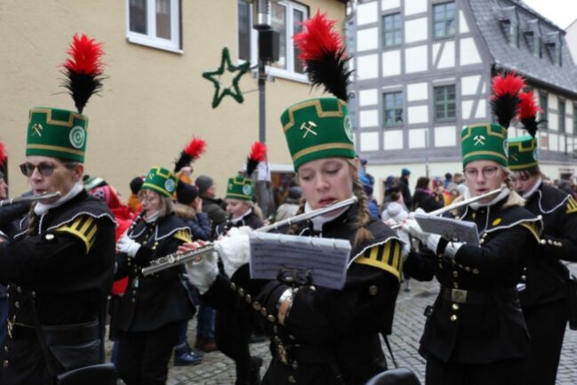 Tausende Besucher bei Stollberger Bergparade - 