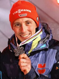 Thum beteiligt sich am Konzept für den Eric-Frenzel-Trail - Werbeträger für das Erzgebirge: Für Eric Frenzel war die silberne in Planica bereits seine 18. WM-Medaille. 