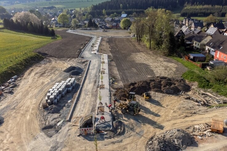 Die Bürger dürfen mit darüber entscheiden, wie die Straße durch das neue Wohngebiet "Oberwiesen II" in Jahnsbach heißen soll. 