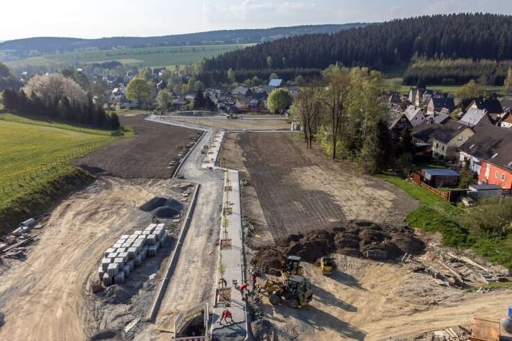 Die Bürger dürfen mit darüber entscheiden, wie die Straße durch das neue Wohngebiet "Oberwiesen II" in Jahnsbach heißen soll. 
