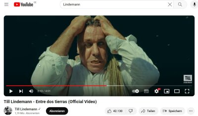 Till Lindemanns neue Video-Provokation: Sollen wir uns daran gewöhnen? - Zum Verzweifeln? Ein Ausschnitt aus dem Video "Entre dos tierras".