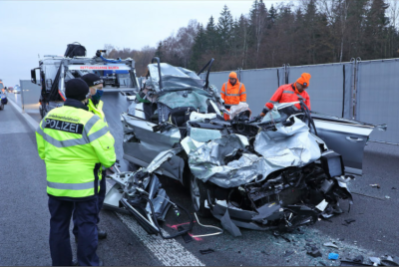 Tödlicher Unfall auf A4 bei Berbersdorf - 