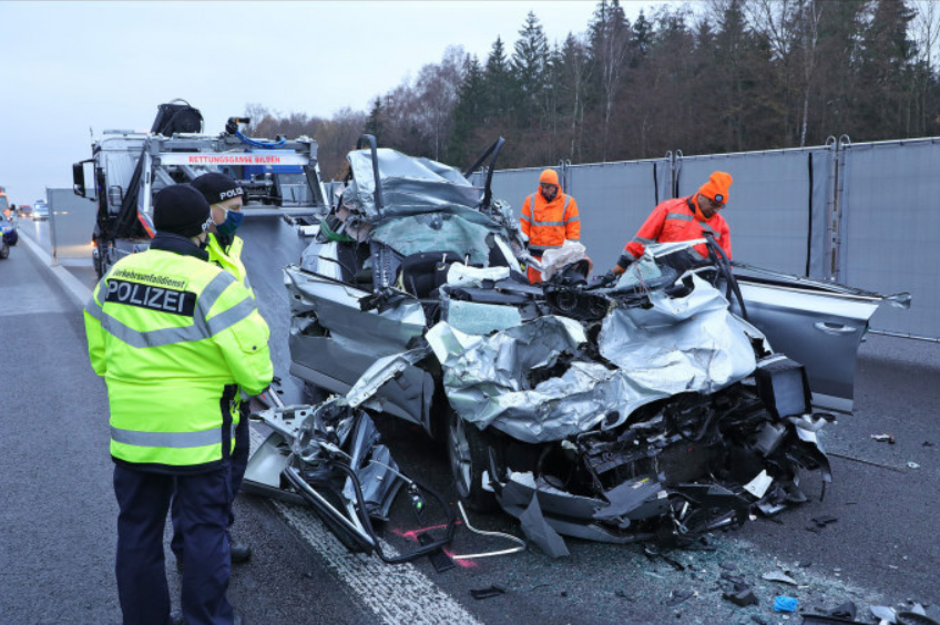 Tödlicher Unfall auf A4 bei Berbersdorf - 
