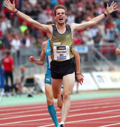 2018 feierte Sebastian Hendel seine bisher größten Erfolge: Gold bei den Deutschen Meisterschaften über 5000 Meter in Nürnberg (Foto) und über 10.000 Meter in Pliezhausen. 