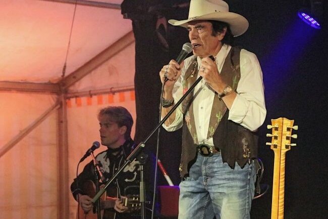 Tom Astor tritt in Glauchau auf - 