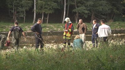 Toter in Zwickauer Mulde gefunden - weitere Wasserleiche in Sankt Egidien entdeckt - 