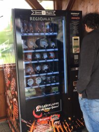 Tourismus: Roster-Automaten an der Talsperre Pöhl - 