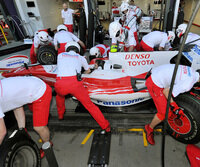 Toyota kehrt Formel 1 den Rücken - Das Team von Toyota steigt aus der Formel 1 aus