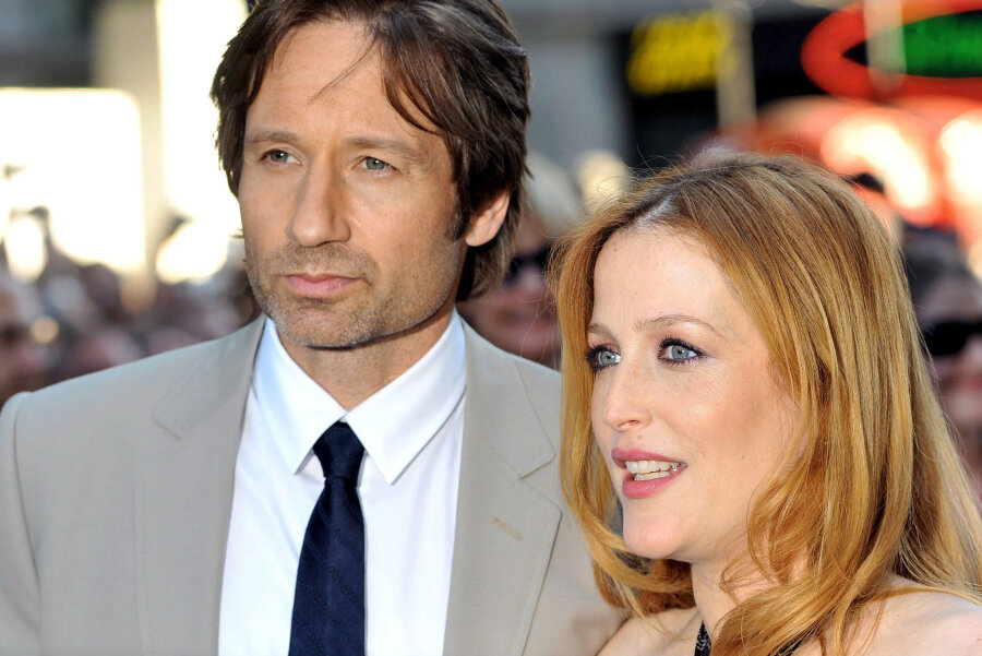 David Duchovny und Gillian Anderson spielen natürlich auch in der neuen Staffel die FBI-Agenten Mulder und Scully.