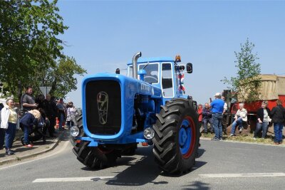 Traktorenfreunde Berbersdorf feiern am Wochenende 25. Jubiläum - Über 2000 Besucher verzeichnete das Traktorentreffen in Berbersdorf laut Verein im vergangenen Jahr.