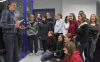 Traumberuf Informatikerin? Technikschnupperwoche für Schülerinnen an der TU Chemnitz - Schülerinnen bei der Technikschnupperwoche der TU Chemnitz im vergangenen Jahr