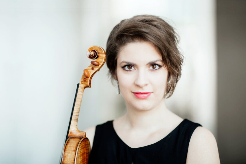 Traumhaftes Violinkonzert erklingt - Cristina Goicea