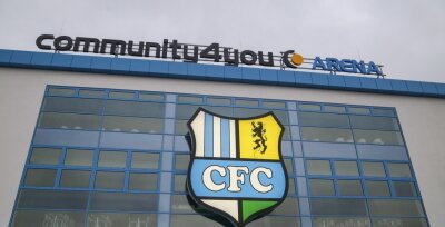 Trauungen im CFC-Stadion ab Mai möglich - Das für 27 Millionen Euro erneuerte Stadion an der Gellertstraße trägt seit Anfang August 2016 den Namen Community4you-Arena.