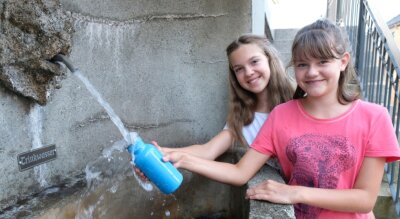 Trinkwasser-Spender sorgt für Erfrischung - 