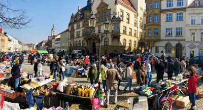 Trödelmarkt in Werdau gut besucht - 