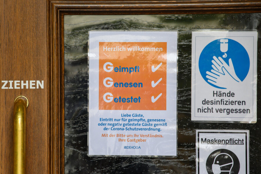 Trotz Corona-Lockerungen: Wo die 3G-Regel in Zwickau weiterhin gilt - 