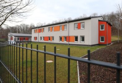 Trotz Klage vor Gericht: Asylbewerberheim wird bezogen - Das neue Asylbewerberheim auf dem Auersberg.