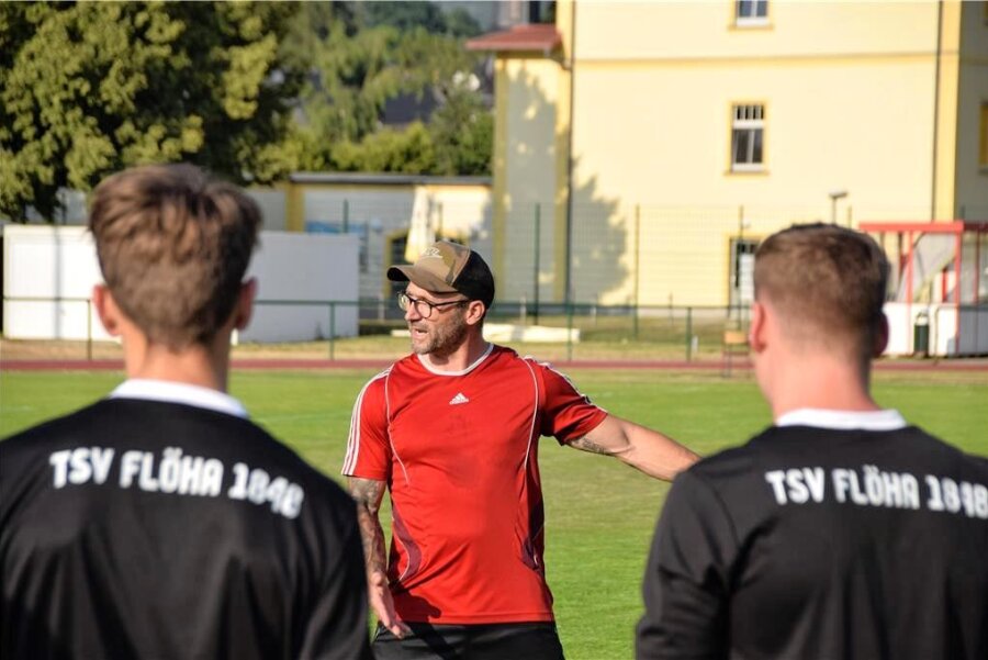 TSV Flöha: "Wir haben schon ordentlich Schwung geholt" - Gibt jetzt im Auenstadion die Kommandos: Christian Schulze, der neue Trainer der Landesklasse-Kicker des TSV Flöha. 