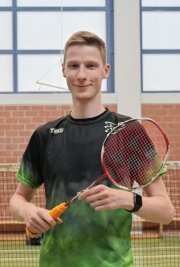 TSV will weiße Weste wahren - Pit Hofmann ist aktuell die Nummer 1 bei den Niederwürschnitzer Badminton-Spielern. 
