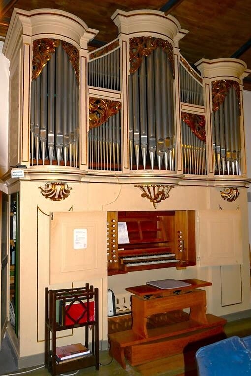 Über 20.000 Euro für eine saubere Orgel im Erzgebirge - Die alte Orgel in der Dorfkirche Jahnsdorf muss unbedingt gereinigt werden.