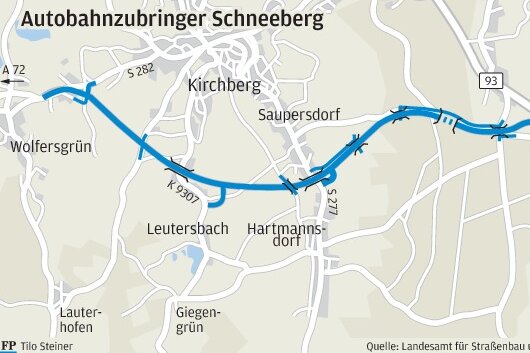 Über neuen Autobahnzubringer S 282 rollt bald der Verkehr - 