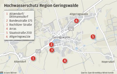 Überflutung: Geringswalde sorgt vor - 